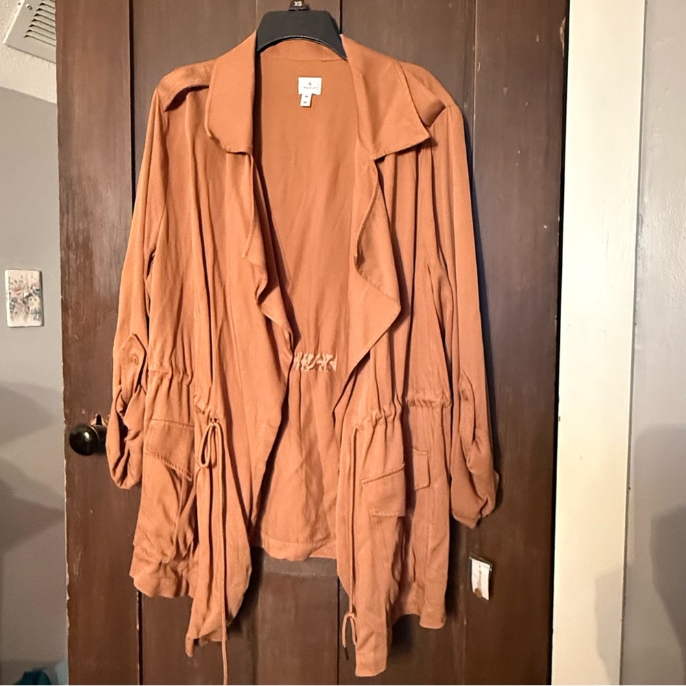 Dress Barn Mustard Cargo Jacket